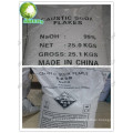 fabricante da pérola de soda cáustica no saco 25kg NAOH feito em China